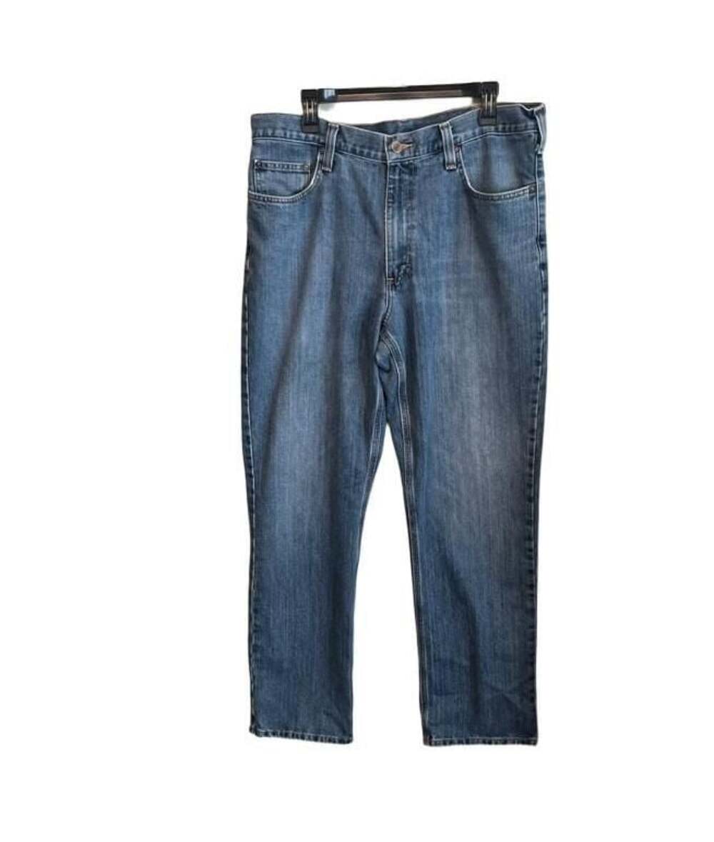 Carhartt Men's 38 x 32 Relaxed Fit Medium Wash Jeans, Work Wear, StreetWear